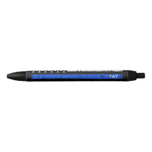 Thin Blue Line Law Enforcement Police Pen