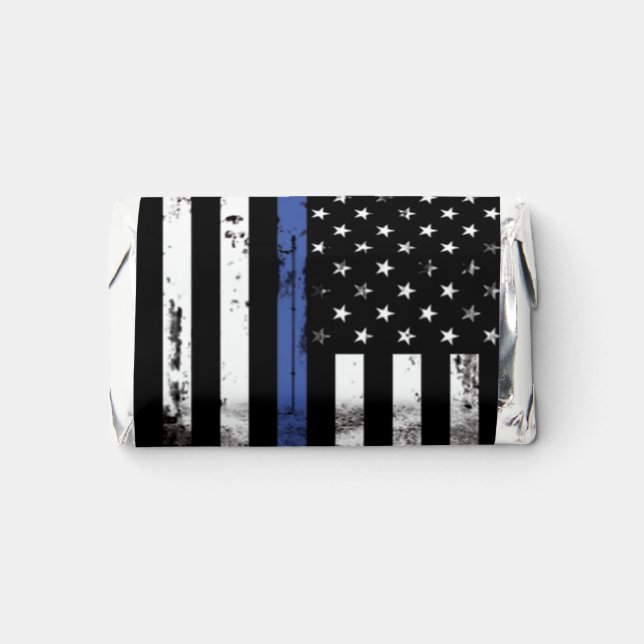 Thin Blue Line LEO Police Hershey's Miniatures (Front)