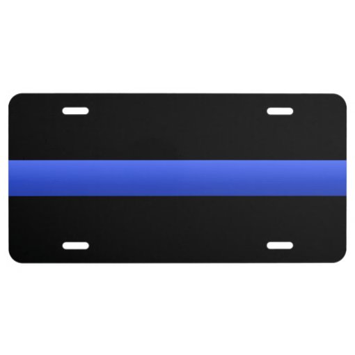 Thin Blue Line License Plate R4091c31ff0f14b368d7ace0bffac68f6 Zxk9l 510 ?rlvnet=1