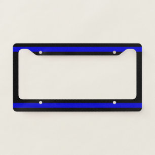 Thin Blue Line License Plate Frame