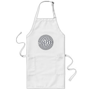 Thin Blue Line Long Apron