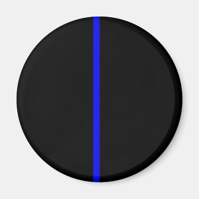 Thin Blue Line Magnet (Front)