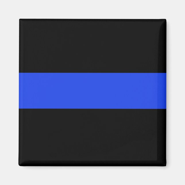 Thin Blue Line Magnet (Front)