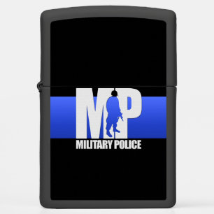 Thin Blue Line Military Police Zippo Lighter