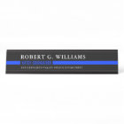 Thin Blue Line Minimal Personalized Police