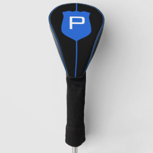 Thin Blue Line Monogram Golf Head Cover