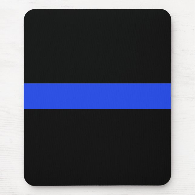 Thin Blue Line Mouse Pad (Front)