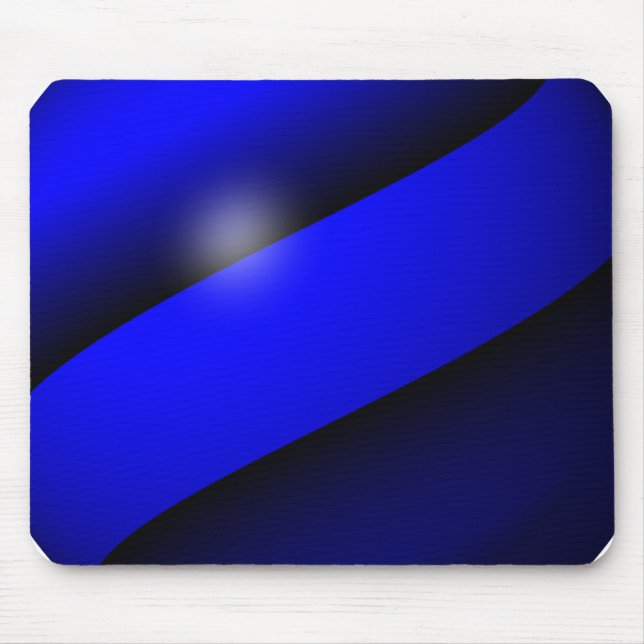 Thin Blue Line Mouse Pad (Front)