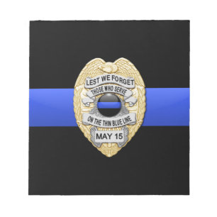 Thin Blue Line Notepad