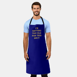 Thin Blue Line - Old Shift Long Apron