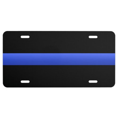 Thin Blue Line Ornamental Plate