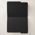Thin Blue Line Personalized Police Officer File Folder | Zazzle