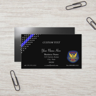 Thin Blue Line Phoenix Police Business Card