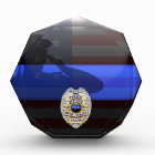 Thin Blue Line - Police 15 Yr Award Plaque
