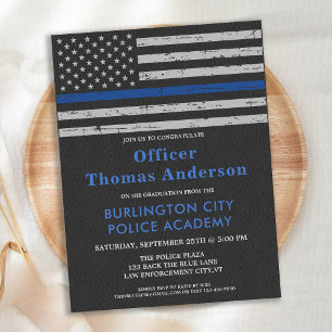Thin Blue Line Police Academy Graduation Budget