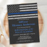 Thin Blue Line Police Academy Graduation Budget