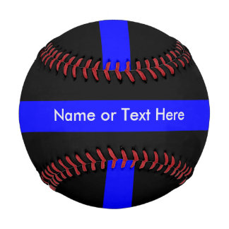 Thin Blue Line Police Baseball