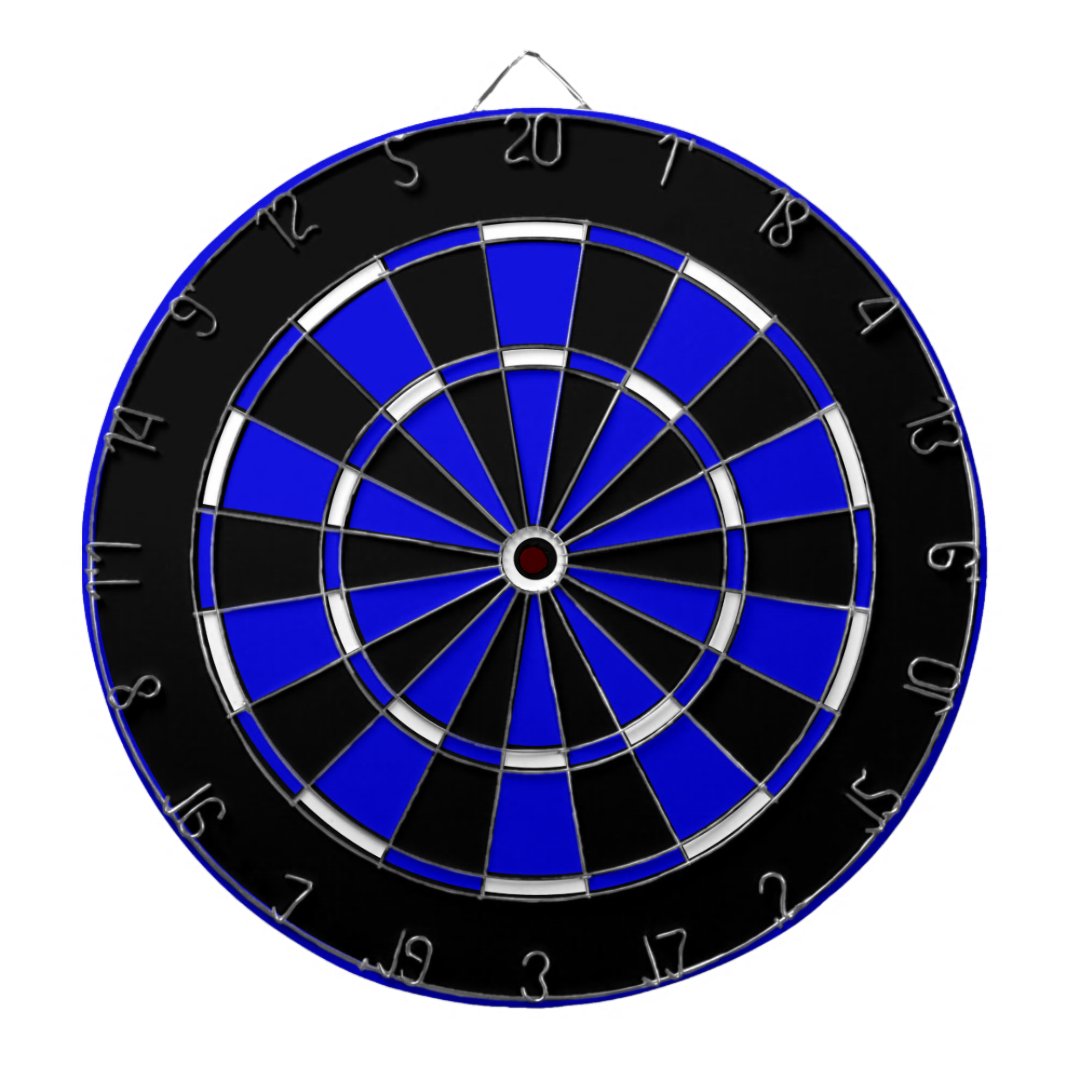 Thin Blue Line Police Dart Board | Zazzle