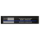 Thin Blue Line Police Flag