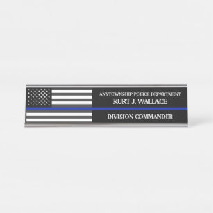 Department Desk Name Plates Zazzle