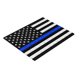 Thin Blue Line Police Flag Jigsaw Puzzle