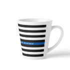 Thin Blue Line Police Flag Monogram