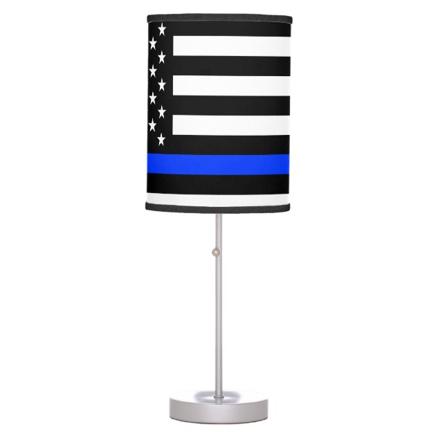 thin blue line lamp