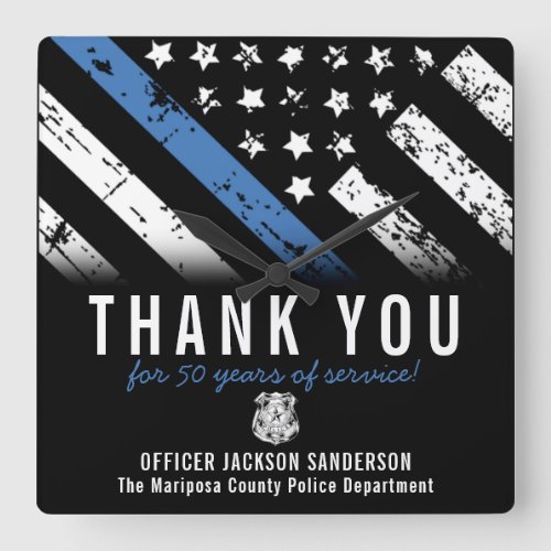 Thin Blue Line Police Retirement Anniversary