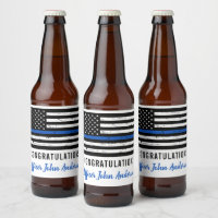 Thin Blue Line Police Retirement Law Enforcement