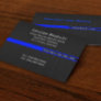 Thin Blue Line Police Support LEO Business Card