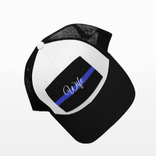 Thin Blue Line: Police Wife Trucker Hat