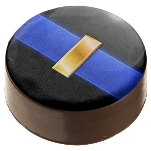 Thin Blue Line Promotion Party Dessert Chocolate Covered Oreo