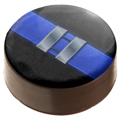 Thin Blue Line Promotion Party Dessert Chocolate Dipped Oreo
