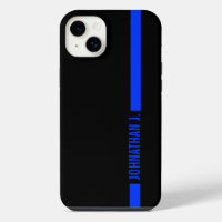 Thin Blue Line Serviceman | Name On Stripe