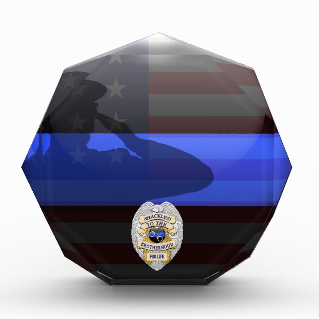 Thin Blue Line - Shackled to the Brotherhood Award (Front)