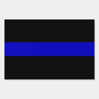Thin Blue Line Sign