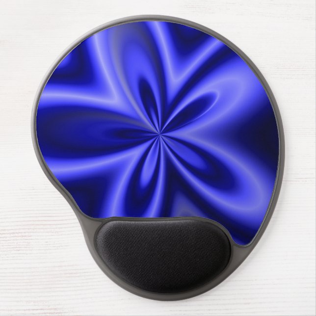 Thin Blue Line Star Burst Gel Mouse Pad (Front)