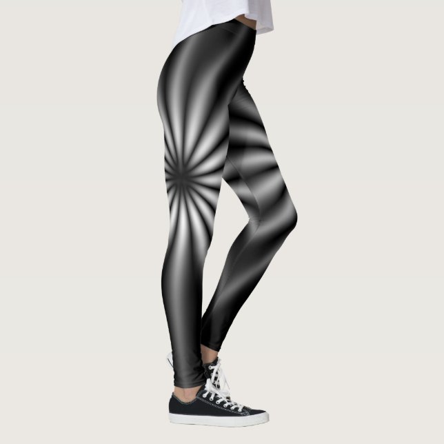 Thin Blue Line - Starburst Leggings (Right)