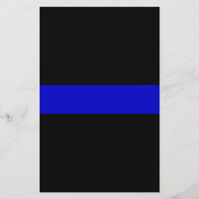 Thin Blue Line Stationery (Front)