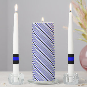 Thin Blue Line Stunning Candle Set