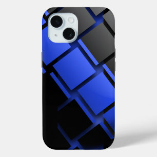 Thin Blue Line Style iPhone 15 Case
