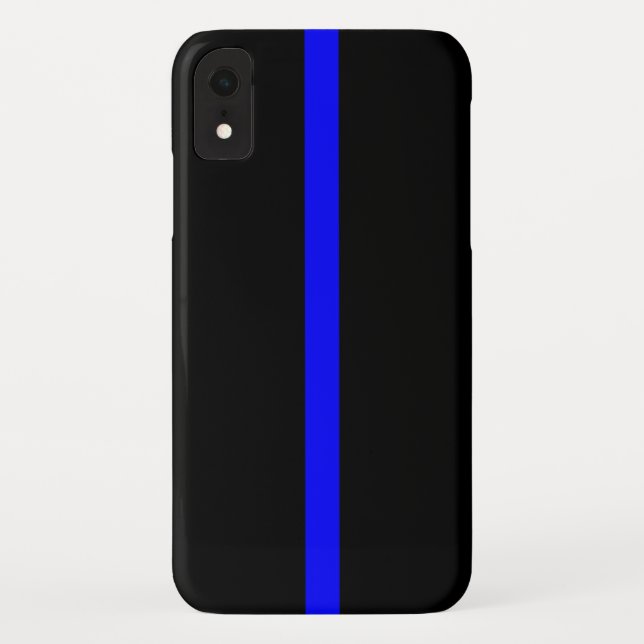 Thin Blue Line Symbol on Case-Mate iPhone Case (Back)