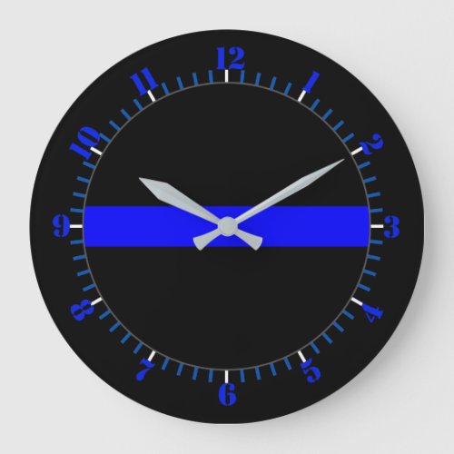 Thin Blue Line Symbolic Memorial on a