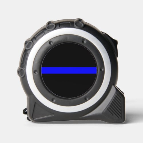 Thin Blue Line Symbolic on on a Tape Measure
