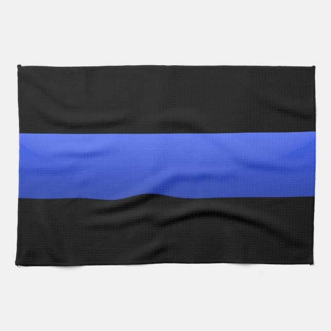 Thin Blue Line Towel (Horizontal)
