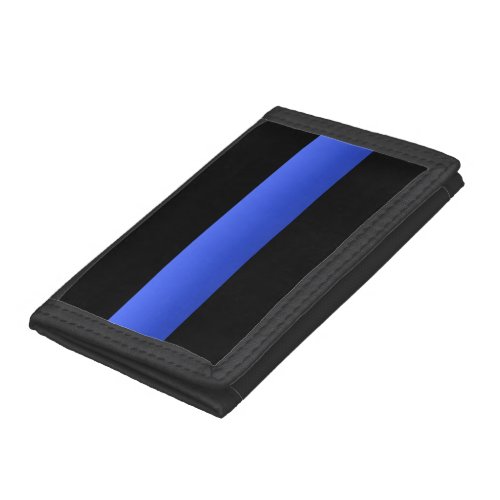Thin Blue Line Tri_fold Wallet