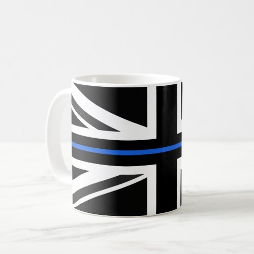 Thin Blue Line UK Flag Coffee Mug