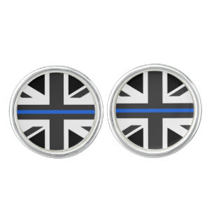 Thin Blue Line UK Flag Cufflinks
