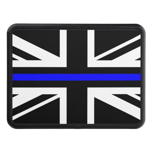 Thin Blue Line _ UK Hitch Cover