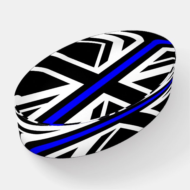 Thin Blue Line - UK Paperweight (Angled)
